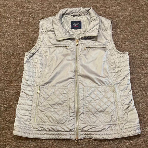 Paul & Shark Jackets & Blazers - Paul And Shark Yachting Gilet Vest Multi Pocket Full Zip Grey Jacket 2XL